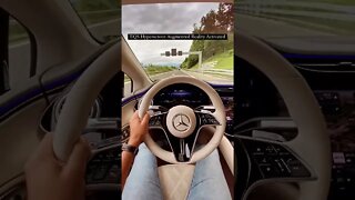 Augmented Reality navigation in the new Mercedes EQS⚡️ #shorts #mercedes