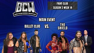 WWE 2K23: BOSS CHAMPIONSHIP WRESTLING I FIGHT CLUB - SEASON 2 WEEK 14