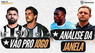 NOTÍCIAS E ANÁLISE DA JANELA ALVINEGRA | PIRES E D. COSTA COM GRANDES CHANCES DE IREM PARA O JOGO