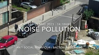 Noise Pollution : Shouting Up at Tenants : Sat 27 May 2023 : 14.18hrs