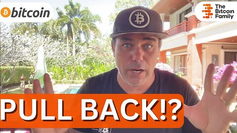 WILL BITCOIN PULL BACK SOON??