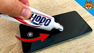 RUB your Smartphone with Toothpaste and WATCH WHAT HAPPENS ⚡️💥