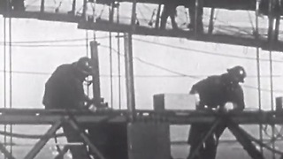 Building the San Francisco-Oakland Bay Bridge (1937)