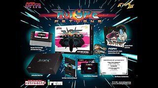 Live Stream - R-Type Returns Limited Edition Let's Play - Checking out R-Type 3 & Super R-Type
