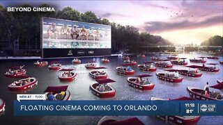 'Float-in' movie theater coming to Florida this fall