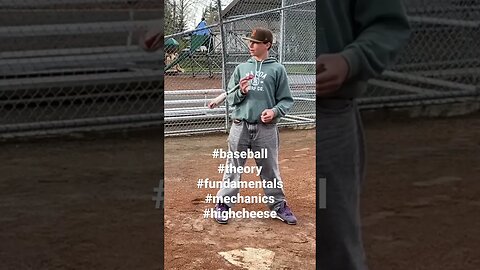 Jackson has a theory #baseball #fundamentals #baseballlife #hits #battingpractice #theory #practice