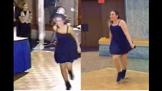 Same Dancer, 25 years apart! - Remake of my (very 90’s) bat mitzvah hip hop dance after 10,000 TikTok requests