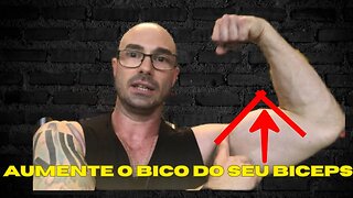 Top 3 exercícios para desenvolver o bico do bíceps