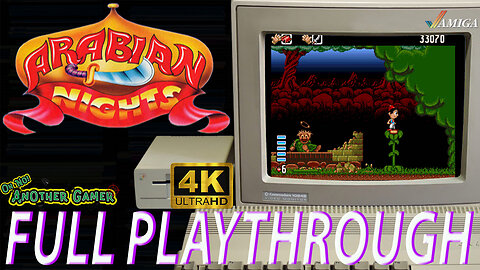 Arabian Nights (1993) [Commodore Amiga] ⌨️🖱🕹🙌 Intro + Gameplay (full playthrough)
