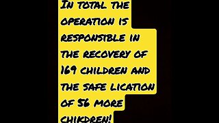 225 MISSING CHILDREN FOUND....ALIVE!