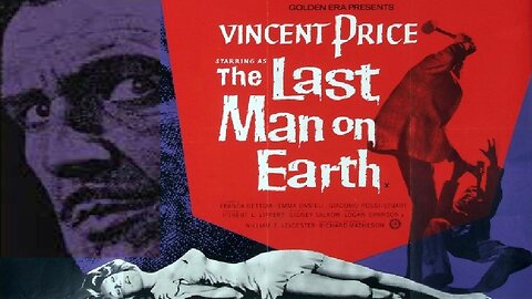 Vincent Price LAST MAN ON EARTH 1964 Last Human vs Zombie Vampires FULL MOVIE HD & W/S