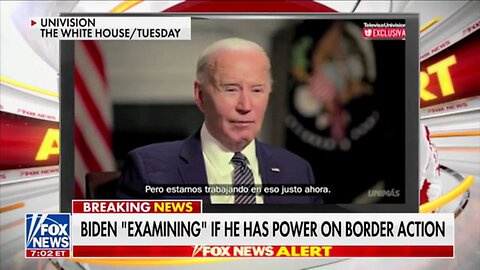 Biden Says He's 'Examining' If He Has Power To Shut Down The Border