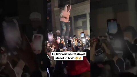 Fans rushed to see Lil Uzi Vert record a music video in NYC 🔥