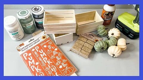 Dollar Tree Pumpkin Patch DIY || Fall Decor DIY || Just 1 EASY Craft