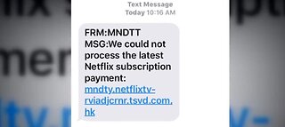 Watch out for Netflix scam