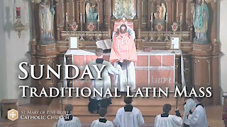 Holy Mass for Laetare Sunday, March 14, 2021 (TLM)