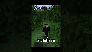 How can a Dolphin get their wings? 🐬 - minecraft shorts