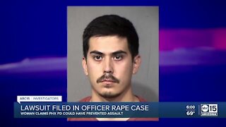 Lawsuit filed in officer rape case