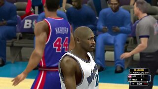 NBA Simulations: The 2003 Washington Wizards vs The 1989 Detroit Pistons @ MCI Center