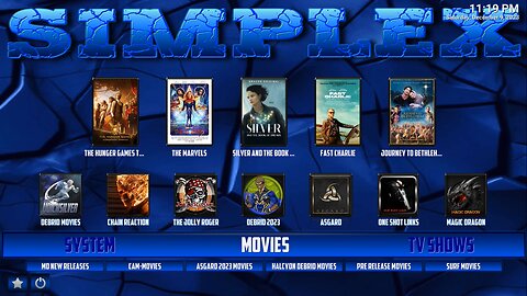 Simplex Kodi Build