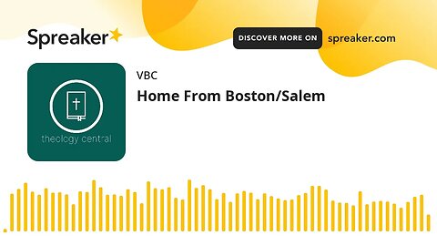 Home From Boston/Salem