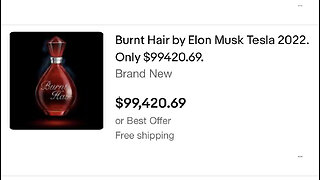 Elon Musk… Burnt Hair!?