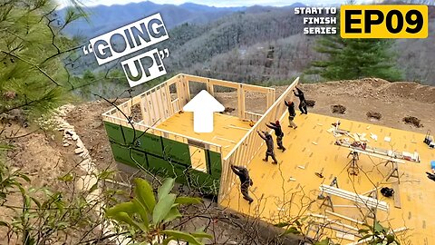 Framing Exterior Walls | Building A Mountain Cabin EP09