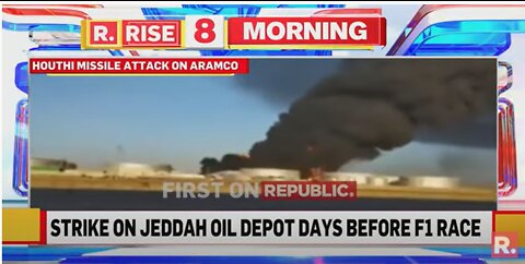 Saudi Arabia: Iran's Houthi Rebels Strike Aramco Oil Depot In Jeddah Ahead Of Formula 1 Grand Prix