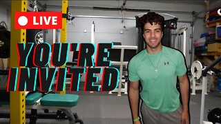 LIVE - FITNESS MOTIVATION! COME CHAT WITH ME