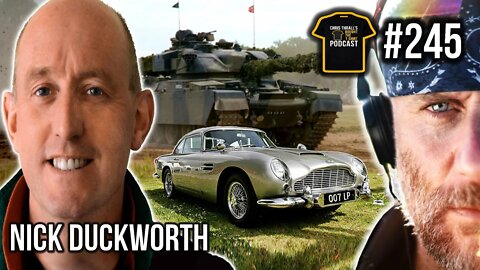 Battle Tanks & Bond Cars | Nick Duckworth Royal Tank Regiment | Bought The T-Shirt Podcast