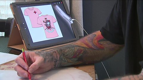 Denver tattoo artist improvises to make ends meet during stay-at-home order