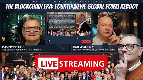 🔴 LIVE NOW: The Blockchain Era: 4th WeWe Global Reboot: Christchurch NZ Keynote Speaker Frank Stace