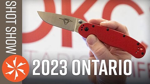 New Ontario Knives at SHOT Show 2023 - KnifeCenter.com