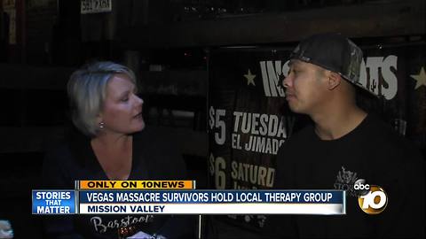 Vegas Massacre survivors hold local therapy group