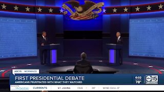Voters react to first presidential debate