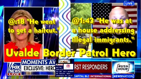 UVALDE-FOUND CONFLICTING STORIES ABOUT HOW THE BORDER PATROL GUY "HAPPENED" TO BE THERE...