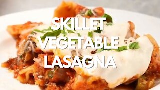 Skillet Vegetable Lasagna