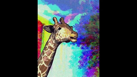 giraffe by karthik #nftart #nft #musicnft