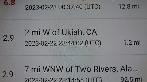 7.1 Earthquake Downgraded To A 6.3 Then A 6.8. Tajikistan. Tsunami Stations That's Off. 2/22/2023