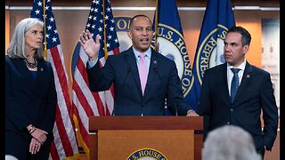 Hakeem Jeffries Offers Classless Reaction, Taunting Conservatives Over House Passing 'Clean CR'