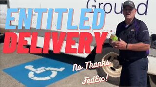 FexExGround ~Entitled Delivery~Handicap Space ~ Yantis Tx