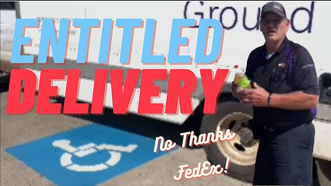 FexExGround ~Entitled Delivery~Handicap Space ~ Yantis Tx