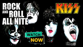 Watch ROCK AND ROLL ALL NITE by KISS to SHAKE your WEEKEND - Monsters