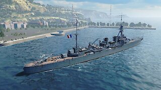 World Of Warships Gameplay #28 DUGUAY-TROUIN Cruiser Warship Nice Battle