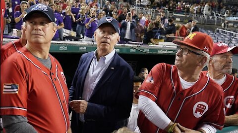 Joe Biden Booed At Nationals Stadium During Congressional Baseball Game