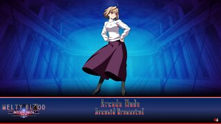 Melty Blood: Actress Again: Current Code: Arcade Mode - Arcueid Brunestud