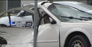 Person rescued after Brightline train hits vehicle in Lantana