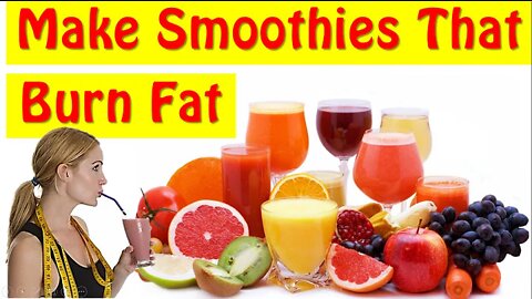 Learn How To Make Smoothies For Weight Loss At Home!|#weightlose #fatlose #smoothie