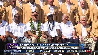 Ed Reed's Hall of Fame weekend