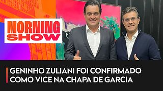 Rodrigo Garcia escolhe vice e Haddad defende aliança com Freixo